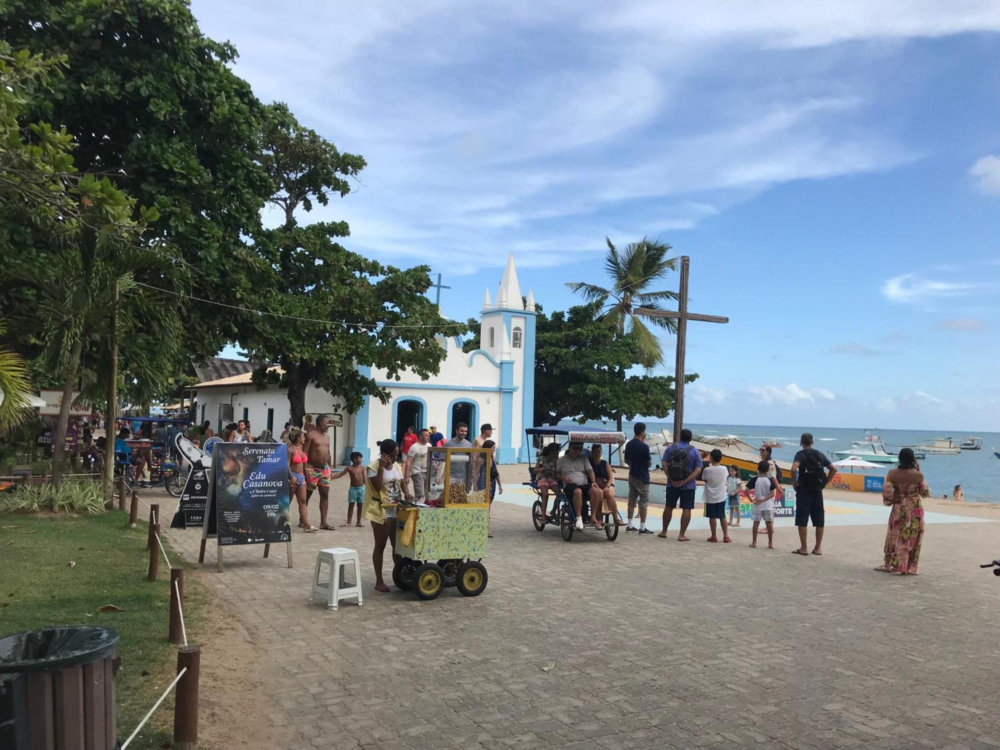 Enseada Praia Do Forte Bagian luar foto
